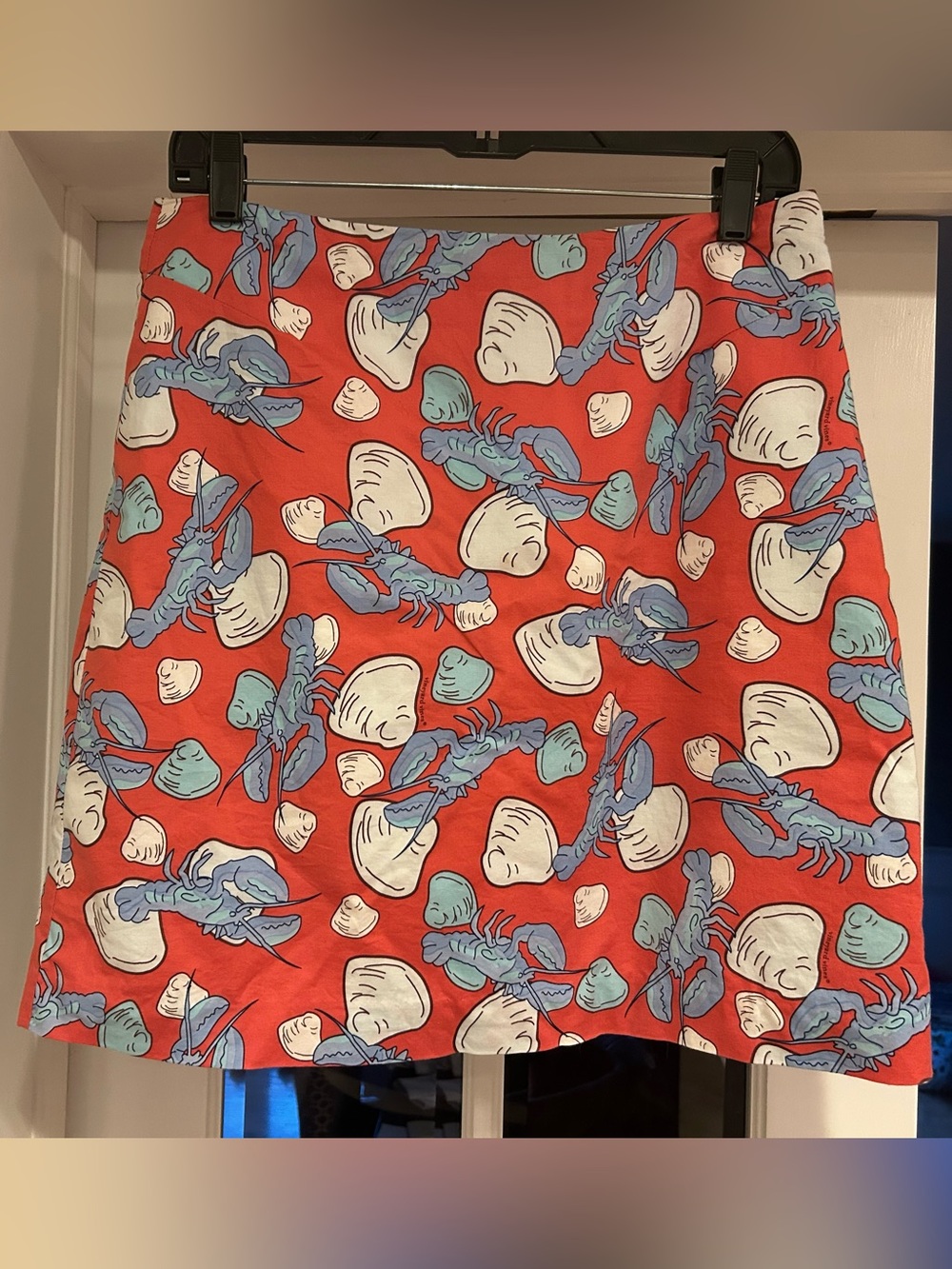 Vineyard Vines Lobster & Clamshell Skirt Sz 4